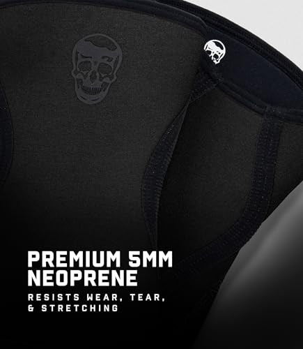 Image of Gymreapers 5MM Knee Sleeves for Weightlifting, Squats, Powerlifting, and Functional Training - Compression Knee Support for Men & Women - Joint Protection & Recovery - Pair