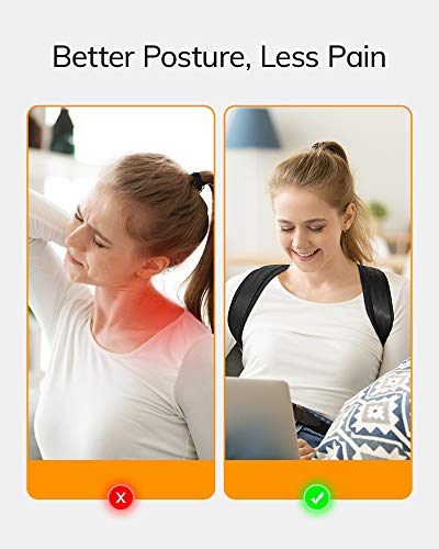 Product Image 7: AEVO Compact Posture Corrector for Men and Women, Adjustable Upper Back Brace for Clavicle Support, Neck, Shoulder, and Back Pain Relief, Invisible Comfortable Back Straightener, L