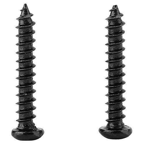 Fdit Fußbodenführung für Türböden aus beschichtetem Kunststoff, schwarz, für die Türbodenbefestigung, Schiebetür