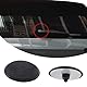 lcyen 32mm Blindstopfen Heckwischer Heckscheibenwischer abdeckung Set, Auto Scheibenwischer Abdeckung Glasstopfen Antenne Heckklappe Wischerarm, Wischer Heck Scheibe