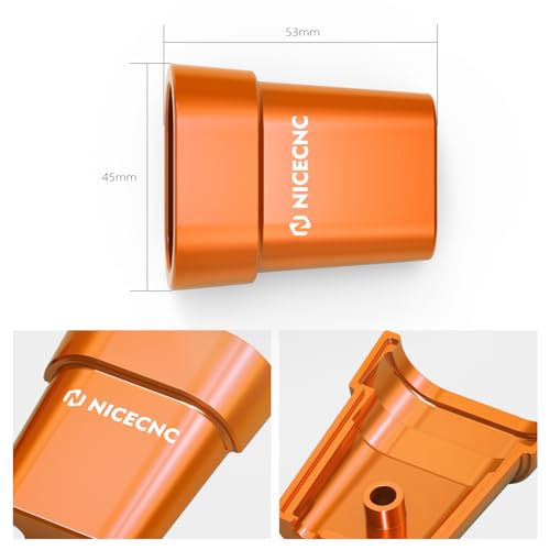 Cache-câble d'accélérateur en aluminium NICECNC anti-casse pour Husqvarna - 7