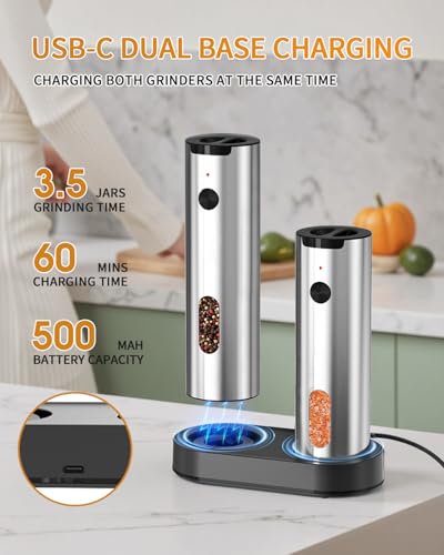 CIRCLE JOY 電動ペッパーミル KYMQ-66C の商品画像 1