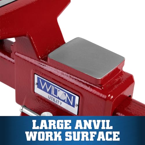 Image of Wilton Utility Bench Vise, 5-1 /2 inch Jaw Width, 5 inch Jaw Opening, 3-1 /4 inch Throat (Model 675U)