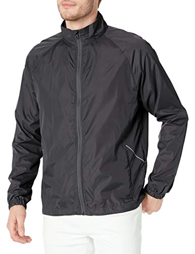 Clique Men's Active Full-Zip Wind Jacket