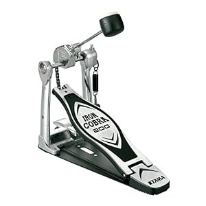 TAMA Iron Cobra Fußmaschinen – Power Glide – Einzelfußmaschine (HP200P), Mehrfarbig