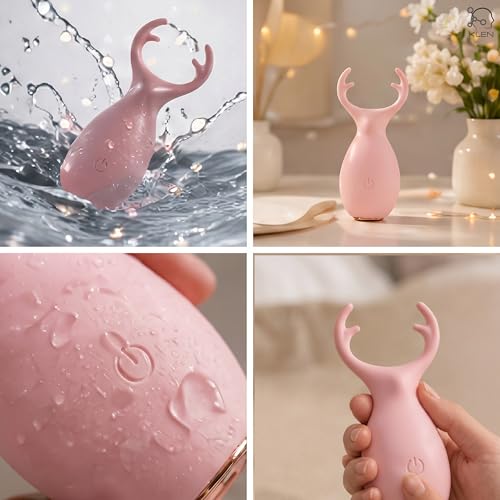 Image of KLEN Body Massager Machine Automatic Self Care Wellness Comfort Protection | Personal Massager For Woman Portable Soft Silicone Rechargeable Waterproof Portable Premium Hygienic Stress Relief Gadgets
