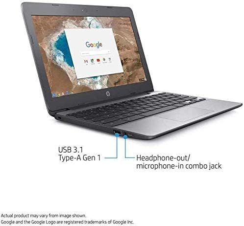 2018 HP 11.6” HD IPS Touchscreen Chromebook with 3x Faster WiFi - Intel Dual-Core Celeron N3060 up to 2.48 GHz, 4GB Memory, 16GB eMMC, HDMI, Bluetooth, USB 3.1, 12-Hours Battery Life (Renewed)