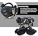 SOB Climbing Harness, Half Body Tree Climbing Harness Men,Thicken Widen Protect Waist Safety Harness for Arborist Harness,Working Rescuing at Height Safety Belt Harness