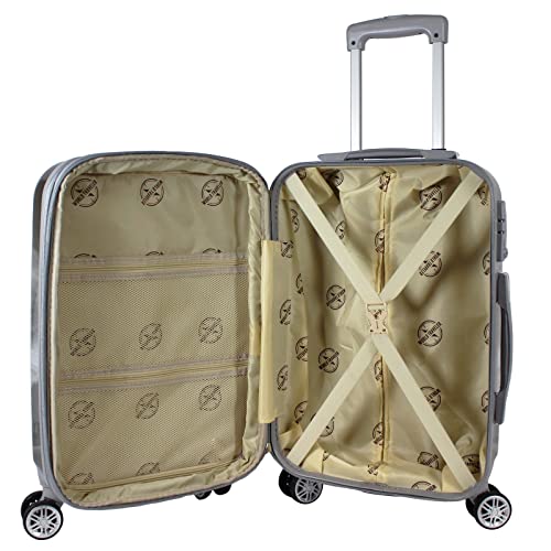 World Traveler Destination Collection 2-Piece Carry-On Luggage Set, Paris, One Size4
