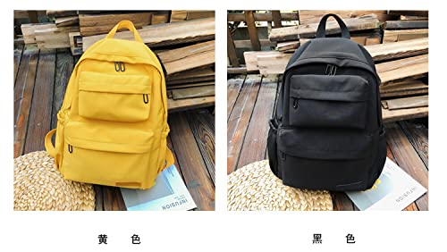 B17 Mochila Impermeável Feminina Escolar Fashion Resistente (Preto)