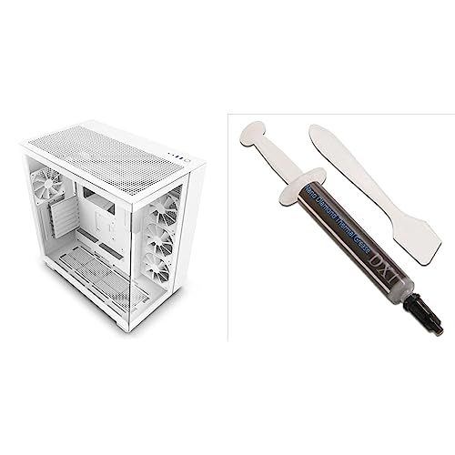 PCケース(自作PC用) NZXT H9 Flow [White] CM-H91FW-01 NZXT H9 Flow White 2層構造ミドルタワーPCケース ホワイト｜CM