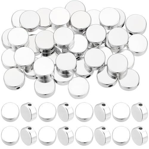 Perles de 6 mm argentées pour fabriquer ses propres bracelets d'été