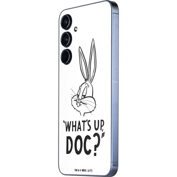 Skinit Decal Phone Skin Compatible with Galaxy A36 5G - Officially Licensed Looney Tunes Bugs Bunny Whats Up Doc Design