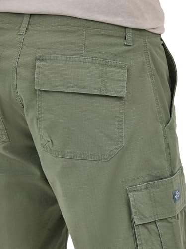 Lee Extreme Motion Carolina Cargo-Shorts für Herren, Olive Grove Ripstop, 46 – Ansicht 5