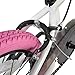 JOYSTAR 20 Inch Kids Bike Freestyle BMX Bikes for 6-10 Years Boys Girls and Beginner Riders, 20 Inch Bikes with Pink Tires, White Frame