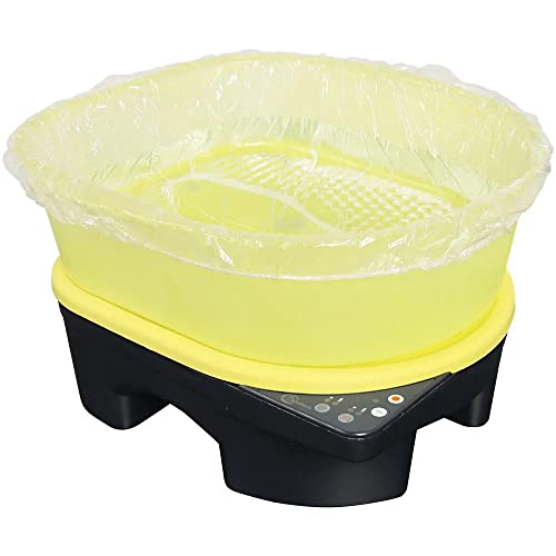 ForPro Pedi Guard Badewanneneinlagen, passend für alle tragbaren Fußbäder, Einweg-Pediküre-Einlagen, transparent, 250 Stück Cover