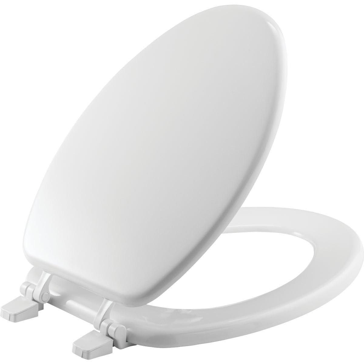 Bemis 166TT 000 Elongated Toilet Seat, White Molded Wood - Quantity 1