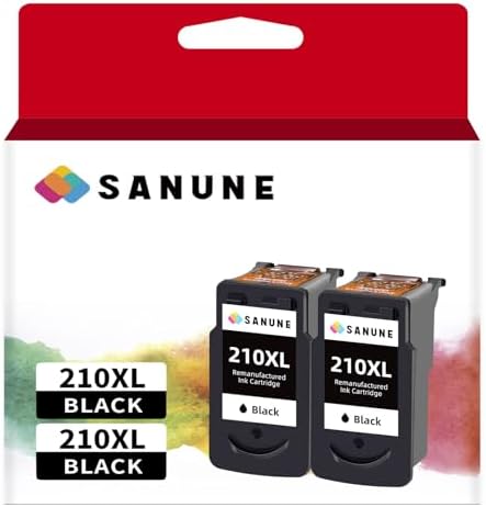 Black Refill Ink Kit For Canon PG-210, PG-30, PG-40, PG-50 Printers - Compatible Inkjet