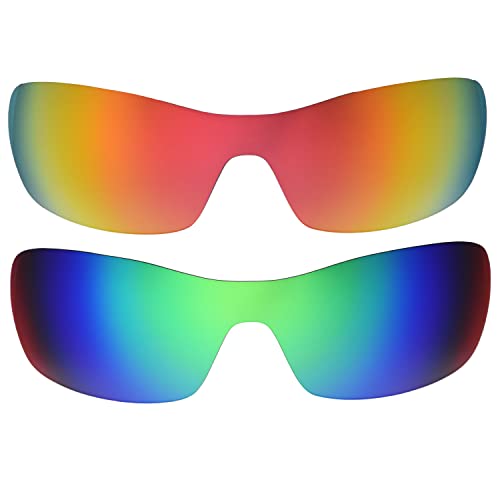 Verres pour Radar Edge Oakley de remplacement taille unique pour réparer vos lunettes rayées