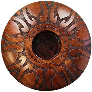 MI&VI Cello and Double Bass Round Endpin Stop - Perfect Anti-Slip Rest, Sound Stopper, Holder Pin, Real Wood