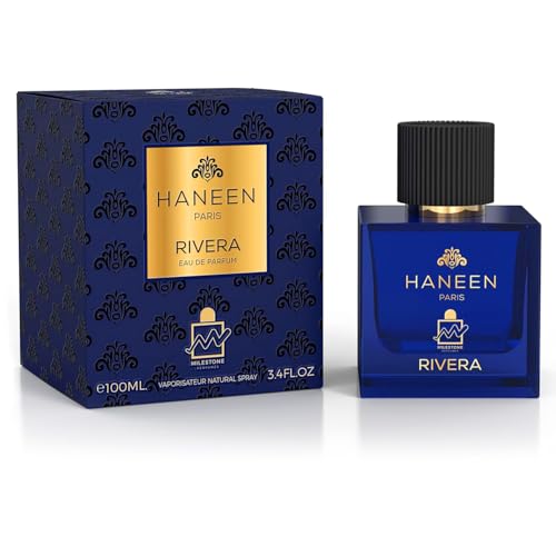 Image of MILESTONE Perfumes Rivera Unisex Long Lasting Eau de Parfum, 100ML – Premium Fragrance, Elegant & Sophisticated Aroma, Ideal for Day & Night Wear, Luxury Scent for All Occasions