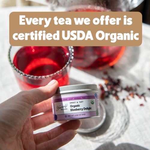 Heavenly Tea Leaves Organic Butterfly Pea Flower Tea, Loose Leaf, 1 Lb — view 8