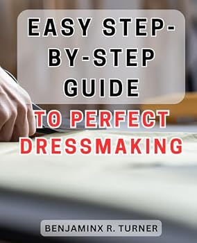 Paperback Easy Step-by-Step Guide to Perfect Dressmaking: Effortless Dressmaking Mastery: Unlock Your Sewing Potential with this Foolproof Handbook Book