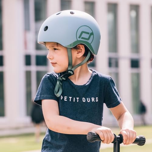 Scoot & Ride Çocuk bisiklet kaskı, çelik, 51 ila 55 cm