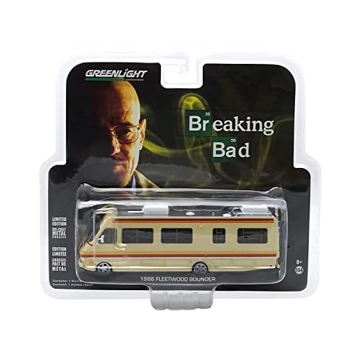 Breaking Bad Vehículo 1/64 1986 Fleetwood Bounder RV