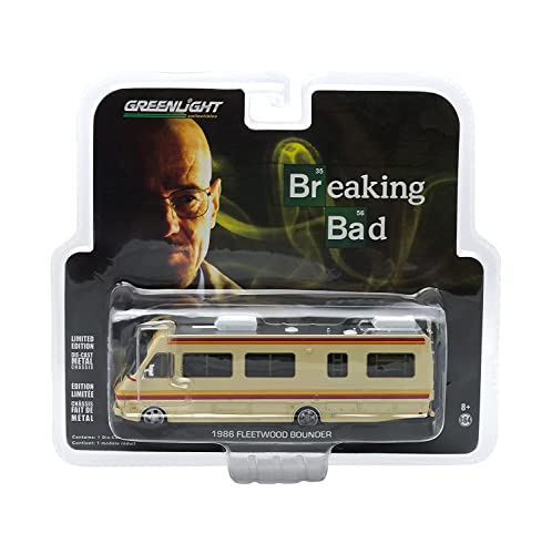 Image of GreenLight Collectibles Breaking Bad 2008-13 TV Series - 1986 Fleetwood Bounder RV Vehicle (1:64 Scale)