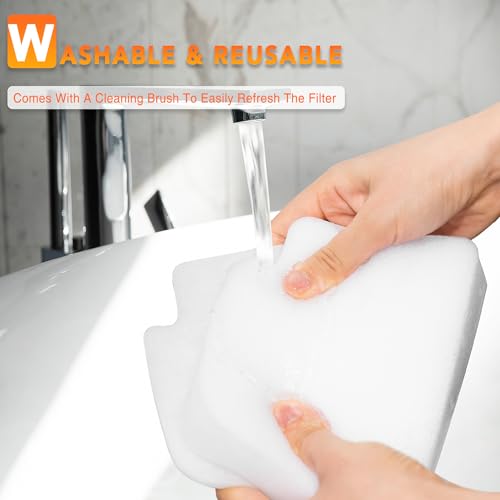 AZ3002 Filters for Shark Stratos Powered Lift-Away DuoClean Upright Vacuum AZ3000, AZ3000C, AZ3000W, AZ3002, AZ3002C, 3 Pack Felt & Foam Filters Replacement Part XFFKAZ3000