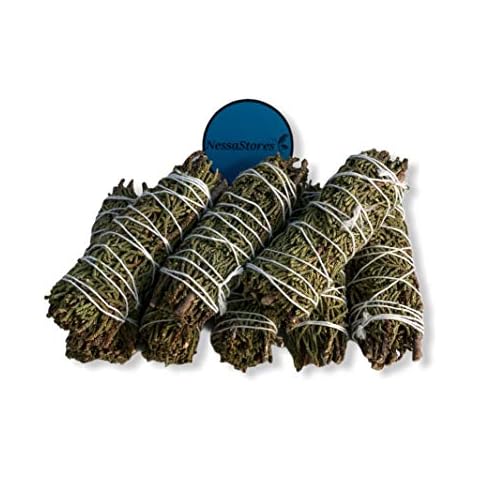 NESSASTORES - Juniper Smudge Incense 4" Bundle #JC-176 Cover