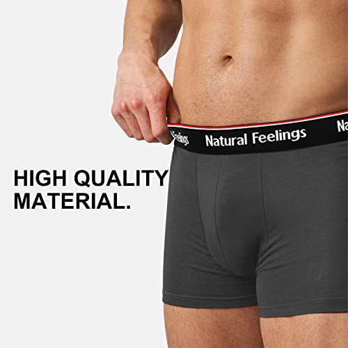 Calzoncillos bóxer para hombre que evitan rozaduras pack de 6 prendas de algodón suave 2