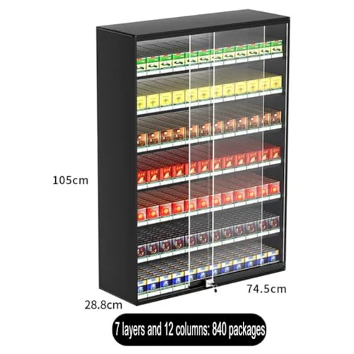 Vitrina de cigarrillos para optimizar el espacio en tiendas de mercado 3