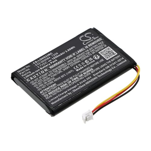 VINTRONS 1050mAh / 3.89Wh Battery for Logitech Harmony Ultimate, 915-000198,