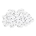 VEVOR Button Parts 1000-Piece 58mm/2.28 Inch Blank Button Badge Parts Set for Button Making Machine Metal Shells Clear Mylar and Plastic Base Components DIY Arts Crafts Supplies for Gifts Souvenirs