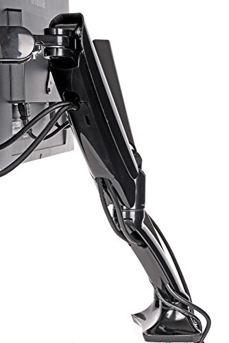 Bras pneumatique pour 1 moniteur iiyama DS3001C-B1 avec réglages assistés fluides