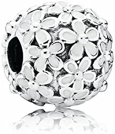 Pandora 791494EN12 Clip Darling Daisy Meadow, White Enamel Office Product