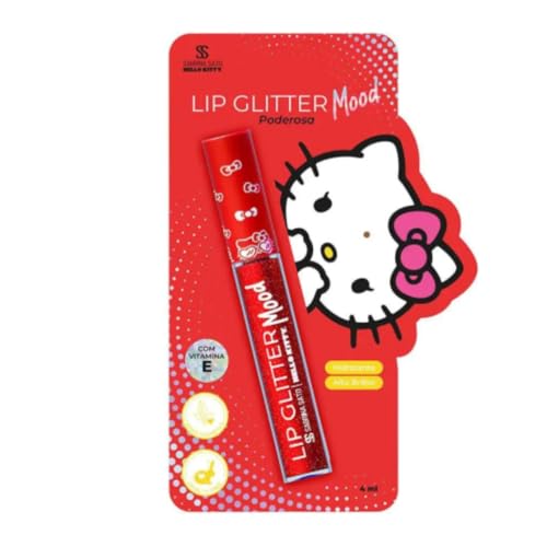 Cia Beauty - Lip Glitter Poderosa Mood Sabrina Sato Hello Kitty
