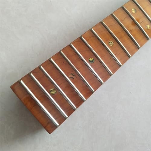 Manche de guitare érable rôti 1 pièce avec points brillants - 5