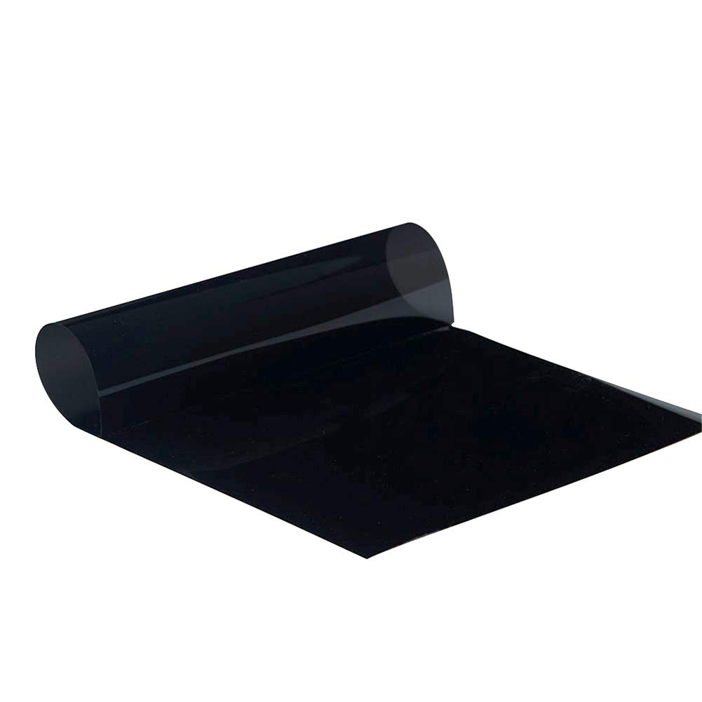 Car Window Tinting Film 150x20cm Car Windshield Sun Visor Strip Tint Film Front Glass Anti-UV Shade Window Decal UV Protector Foils Stickes