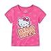 Hello Kitty Sanrio Girls 4 Pack Short Sleeve T-Shirt for Little and Big Kids