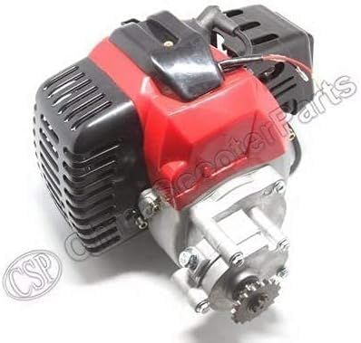 Miniatura 2 de Carburador de plástico para motor de 49 cc, arranque E, 0.591 in, mini bolsillo para moto, cuatrimoto, cuatrimoto, buggy, motocross, Chopp