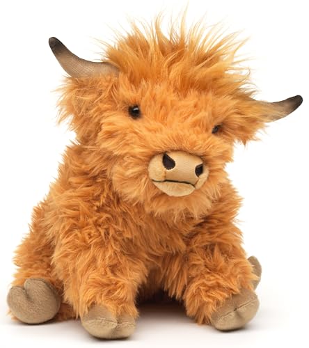 Peluche bœuf écossais pour consoler les enfants et décorer leur chambre