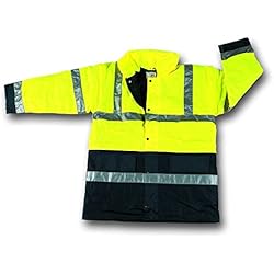 Adeepi Ropa De Trabajo Gahibre 0801 Parka reflectante bicolor