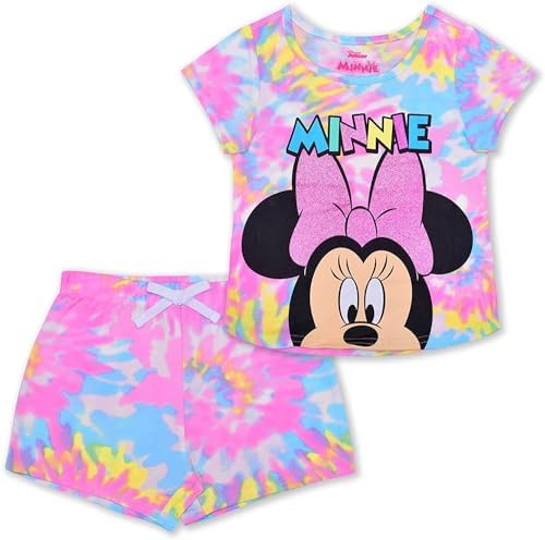 Disney Minnie Mouse Girls T- Shirt and Shorts Set for Infant Todd...