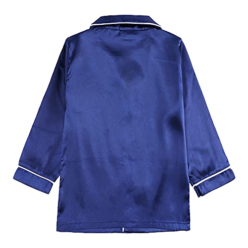 MYGBCPJS Little Boys Girls Cotton Pajamas Thermal Underwear Set Soft Warm Jammies PJS2