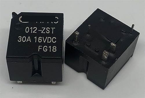 Relé HFKC 012-ZST automotriz de 5 pines y 30A para control eléctrico de vehículos