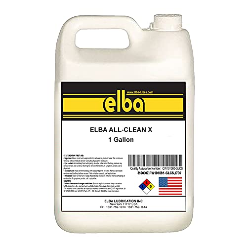 elba All Purpose Industrial Degreaser and Cleaner | Dissolves Oil and Grease Water-Based Industrial Strength | Environmentally Safe. NSF Registered. (1 Gallon)