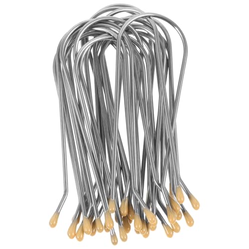 Clips u metálicos para rodillos calientes fijadores pelo 20 ud